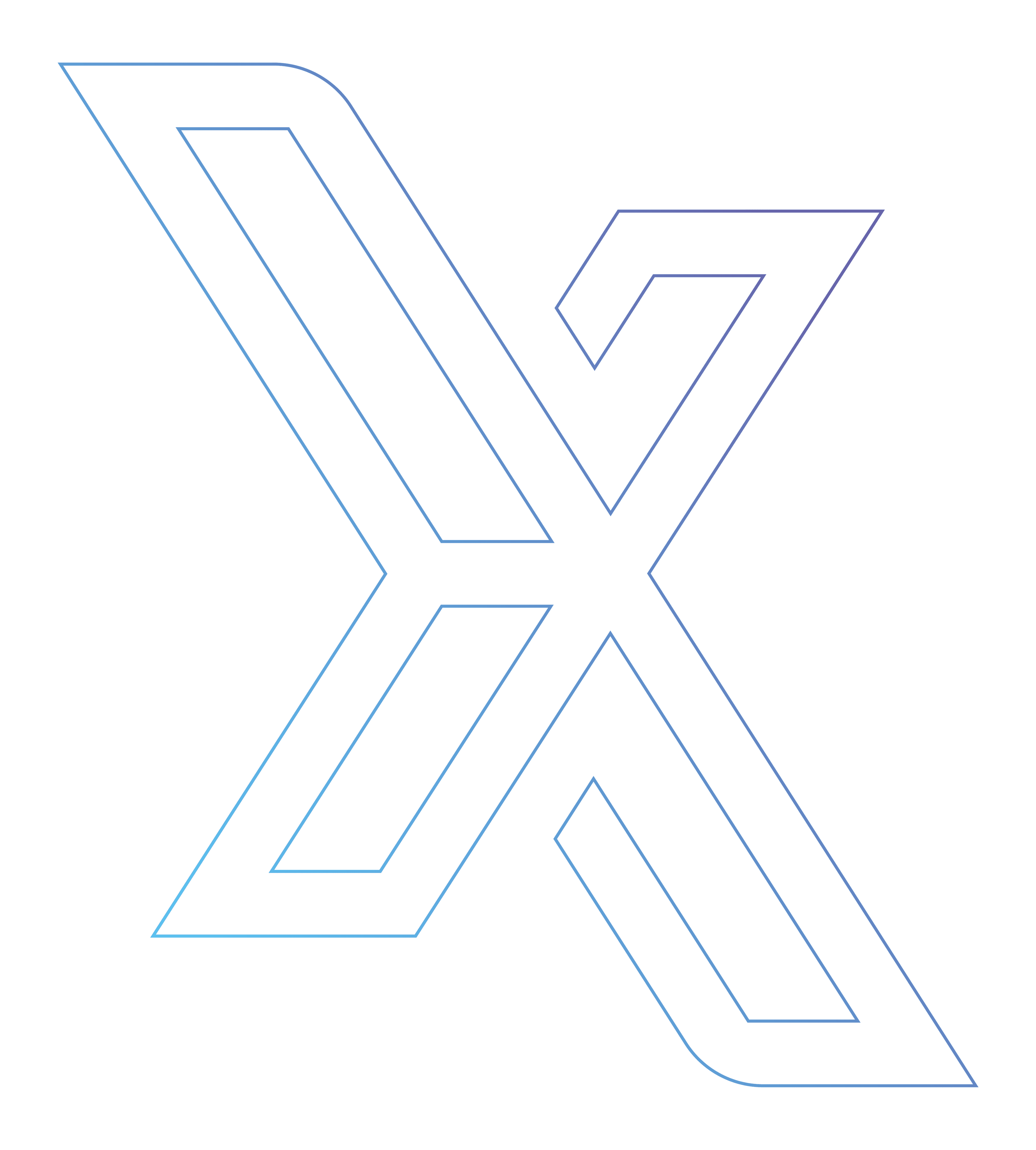 Decorative X